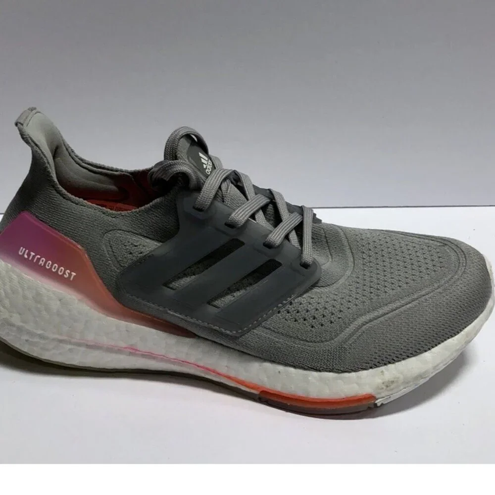 adidas Women's Running Ultraboost 21 Gray Size 7.5 M